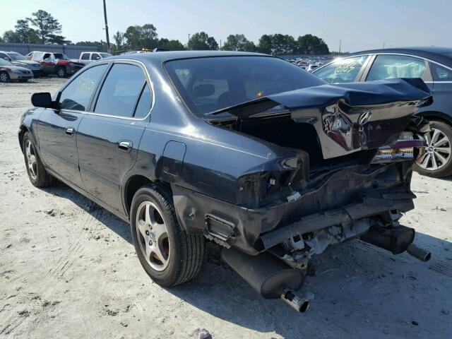 19UUA56803A029331 - 2003 ACURA 3.2TL BLACK photo 3