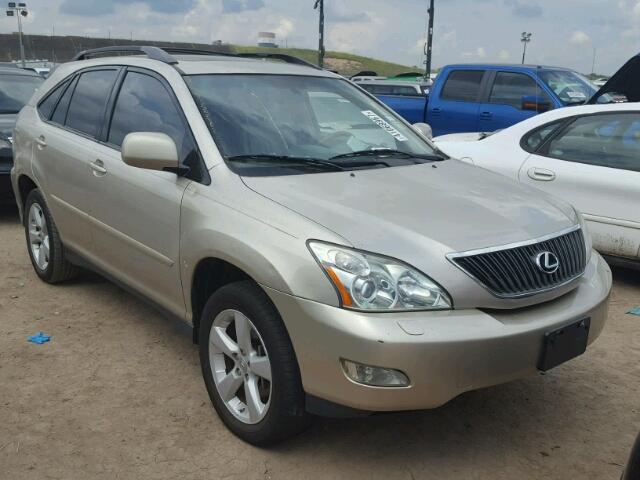 JTJGK31U570001924 - 2007 LEXUS RX GOLD photo 1