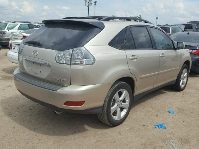 JTJGK31U570001924 - 2007 LEXUS RX GOLD photo 4