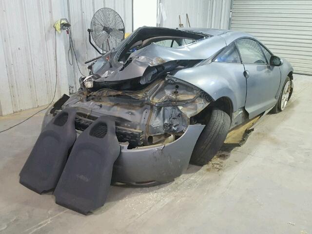 4A3AK34T77E014735 - 2007 MITSUBISHI ECLIPSE GT GRAY photo 4