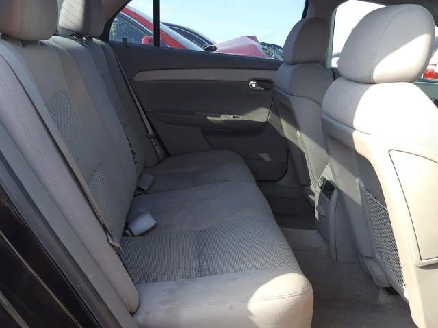 1G1ZG57B78F271484 - 2008 CHEVROLET MALIBU LS შავი ფოტო 6