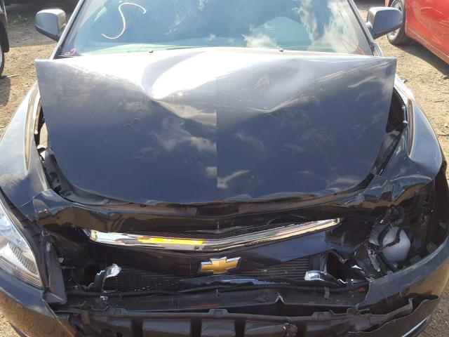 1G1ZG57B78F271484 - 2008 CHEVROLET MALIBU LS შავი ფოტო 7