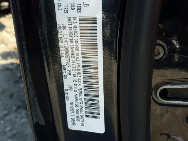 1J4NT1GA9AD677067 - 2010 JEEP PATRIOT SP BLUE photo 10