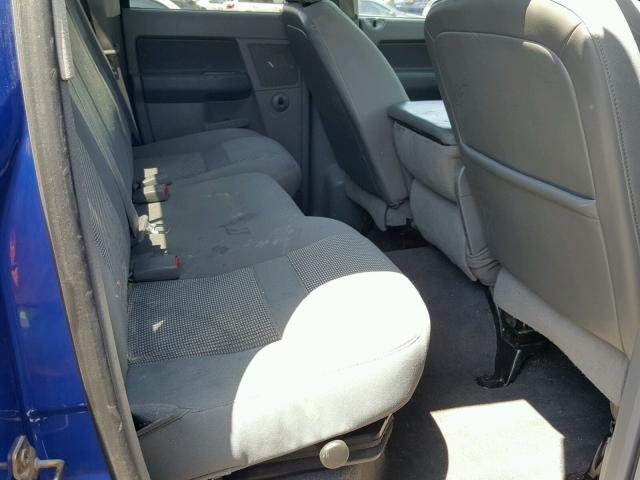 3D7KS28AX7G771055 - 2007 DODGE RAM 2500 S BLUE photo 6
