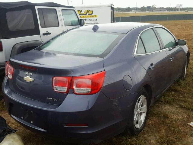 1G11C5SA0DF210902 - 2013 CHEVROLET MALIBU 1LT BLUE photo 4