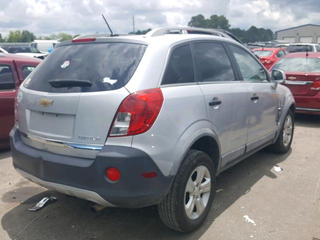 3GNAL2EK2DS583310 - 2013 CHEVROLET CAPTIVA LS 银色 照片 4