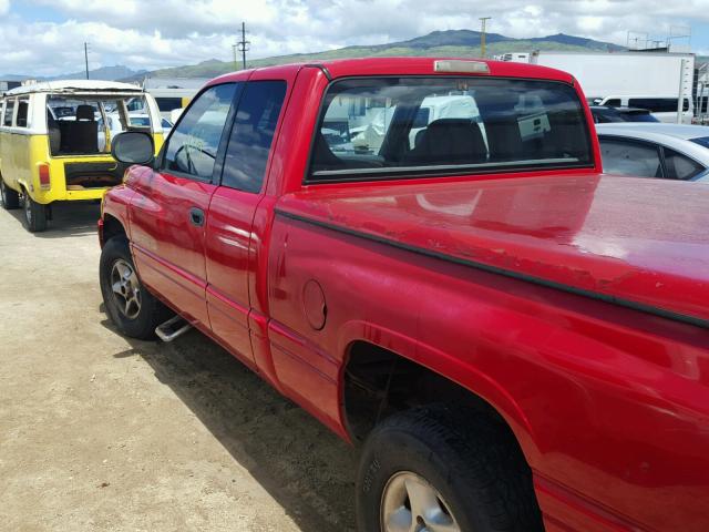 1B7HC13YX1J255753 - 2001 DODGE RAM 1500 RED photo 3