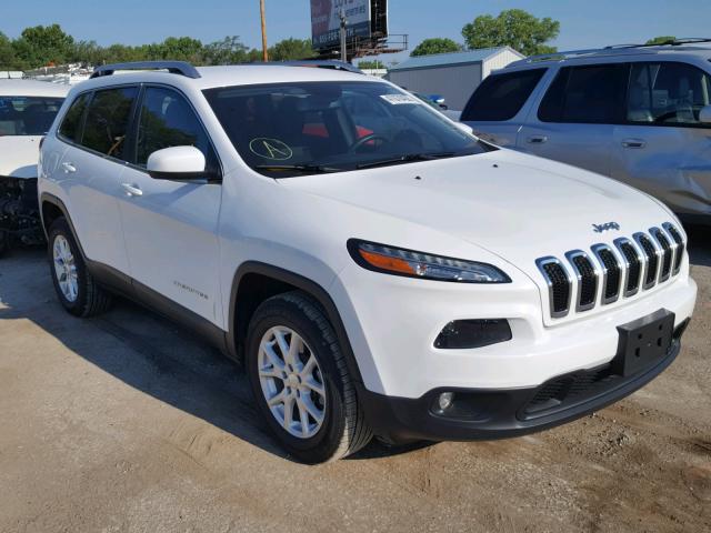 1C4PJMCS0FW746065 - 2015 JEEP CHEROKEE L WHITE photo 1