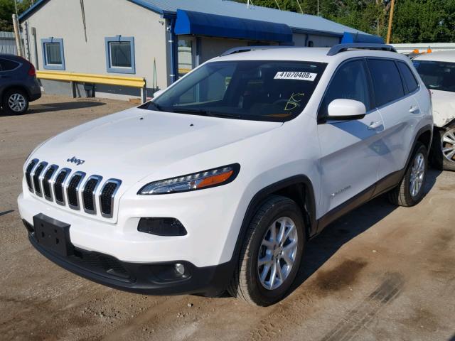 1C4PJMCS0FW746065 - 2015 JEEP CHEROKEE L WHITE photo 2