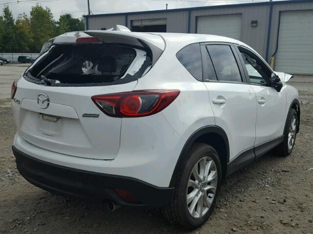 JM3KE4DE2D0164936 - 2013 MAZDA CX-5 WHITE photo 4