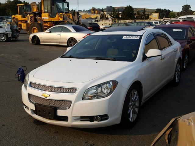 1G1ZE5E08CF263930 - 2012 CHEVROLET MALIBU LTZ 白色 照片 2