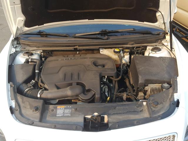 1G1ZE5E08CF263930 - 2012 CHEVROLET MALIBU LTZ 白色 照片 7
