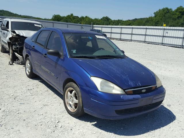 1FAFP33P71W209112 - 2001 FORD FOCUS LX BLUE photo 1