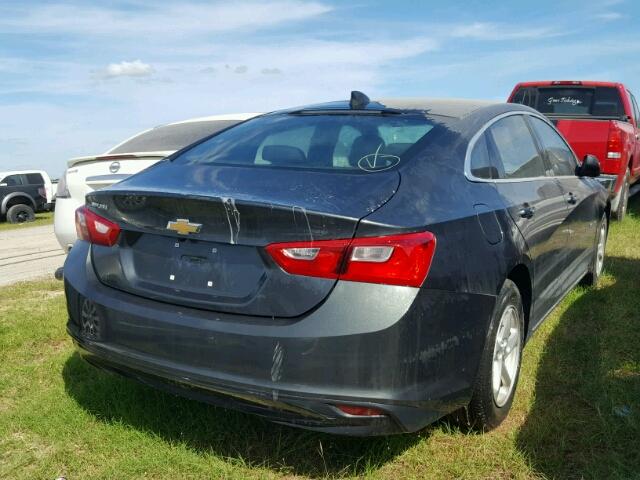 1G1ZB5ST5HF280148 - 2017 CHEVROLET MALIBU LS GRAY photo 4