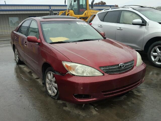 4T1BE32K83U151266 - 2003 TOYOTA CAMRY LE MAROON photo 1