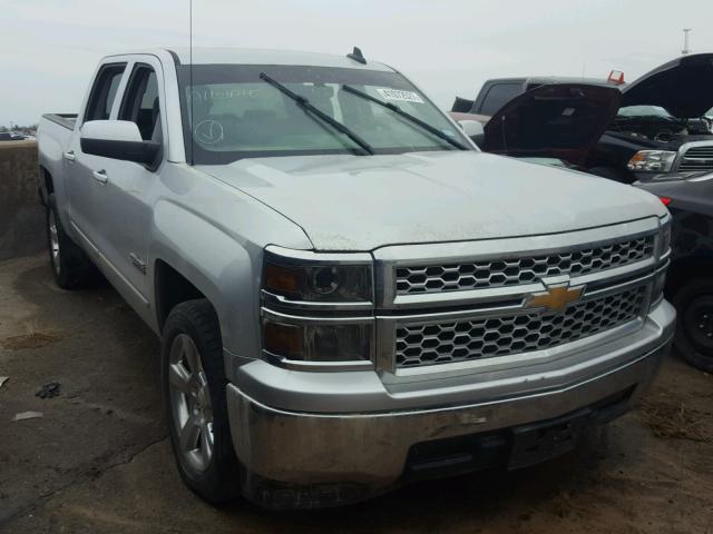 3GCPCREC3FG316901 - 2015 CHEVROLET SILVERADO SILVER photo 1