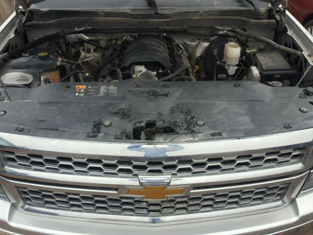 3GCPCREC3FG316901 - 2015 CHEVROLET SILVERADO SILVER photo 7