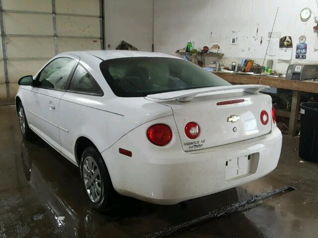 1G1AD1F59A7127719 - 2010 CHEVROLET COBALT 1LT WHITE photo 3