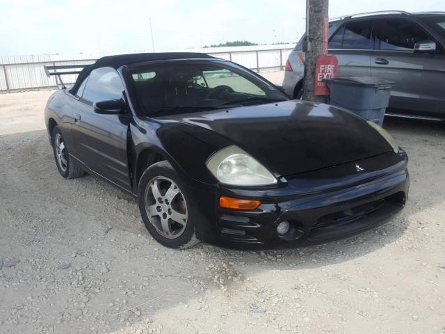 4A3AE45G73E033309 - 2003 MITSUBISHI ECLIPSE SP BLACK photo 1