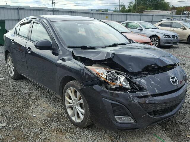 JM1BL1U51B1427695 - 2011 MAZDA 3 S BLACK photo 1