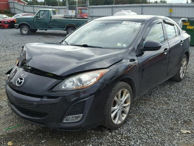 JM1BL1U51B1427695 - 2011 MAZDA 3 S BLACK photo 2