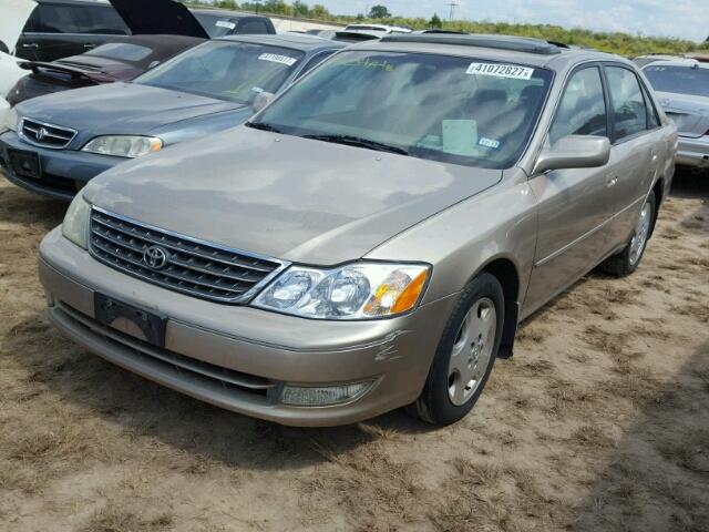 4T1BF28B54U350078 - 2004 TOYOTA AVALON XL TAN photo 2