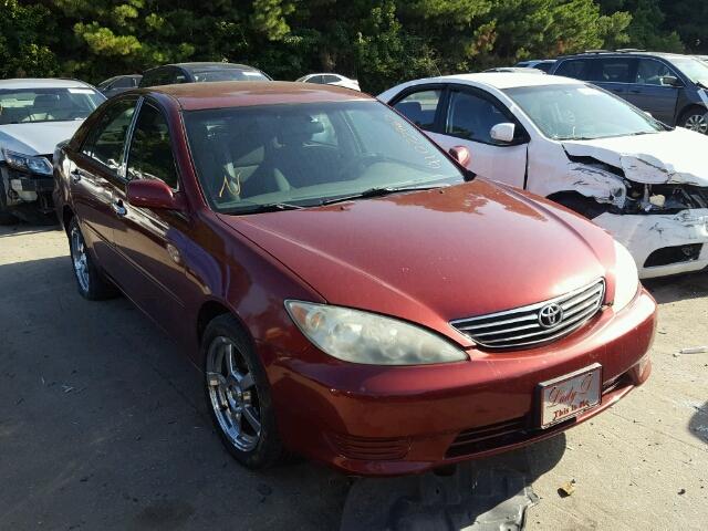 4T1BE32K75U092150 - 2005 TOYOTA CAMRY LE BURGUNDY photo 1