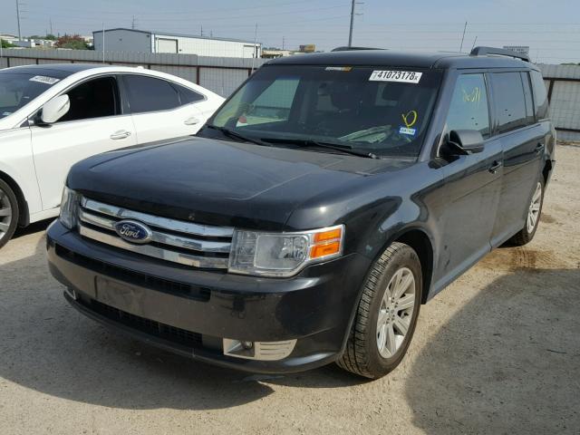 2FMGK5BC8BBD31810 - 2011 FORD FLEX SE BLACK photo 2