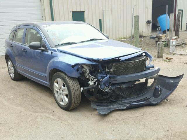 1B3HB48B27D214678 - 2007 DODGE CALIBER BLUE photo 1