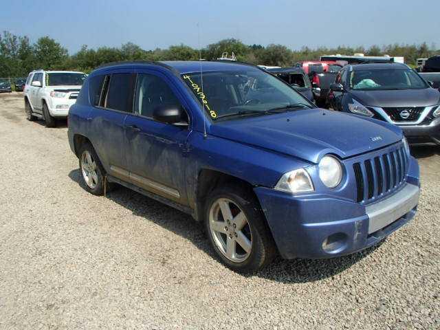 1J8FF57W47D346144 - 2007 JEEP COMPASS LI BLUE photo 1