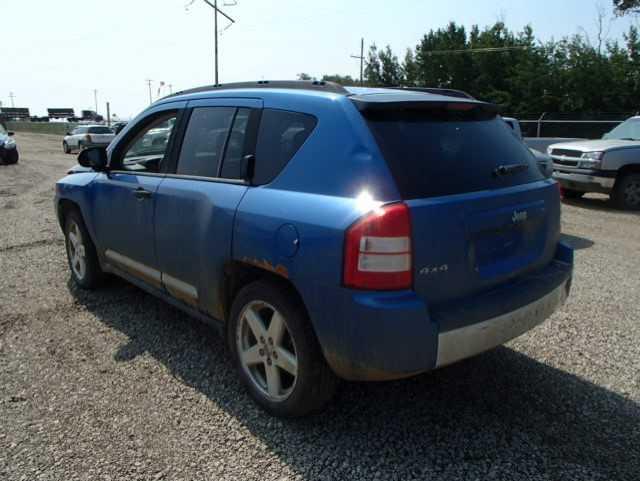 1J8FF57W47D346144 - 2007 JEEP COMPASS LI BLUE photo 3