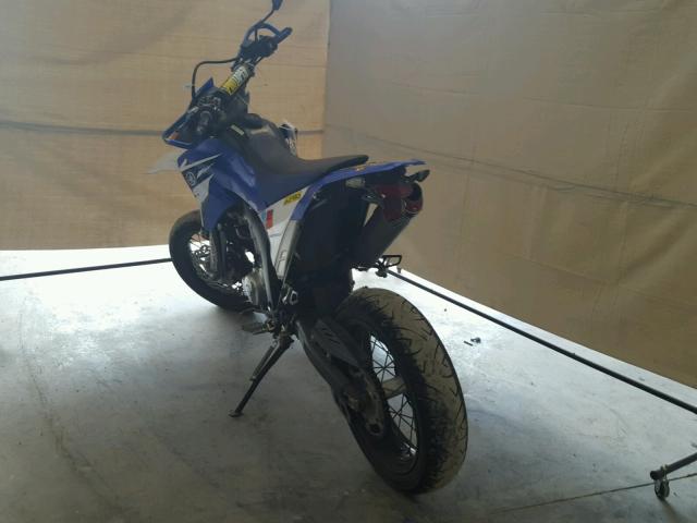 JYADG22E28A001234 - 2008 YAMAHA WR250 X BLUE photo 3