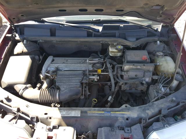1G8AJ54F84Z181731 - 2004 SATURN ION LEVEL BURGUNDY photo 7