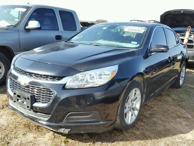 1G11C5SL3FF168617 - 2015 CHEVROLET MALIBU 1LT BLACK photo 2