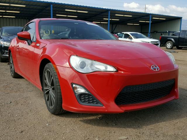 JF1ZNAA14D2717507 - 2013 TOYOTA SCION FR-S RED photo 1