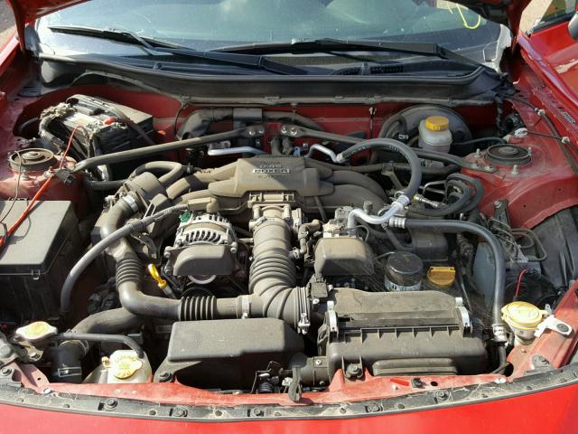 JF1ZNAA14D2717507 - 2013 TOYOTA SCION FR-S RED photo 7