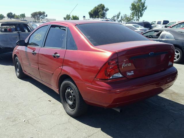 1FAHP34304W136819 - 2004 FORD FOCUS SE C RED photo 3