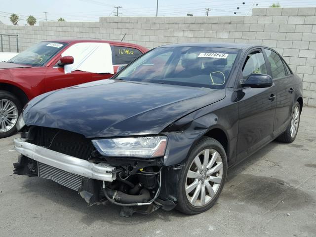 WAUAFAFL3DN038290 - 2013 AUDI A4 PREMIUM BLACK photo 2