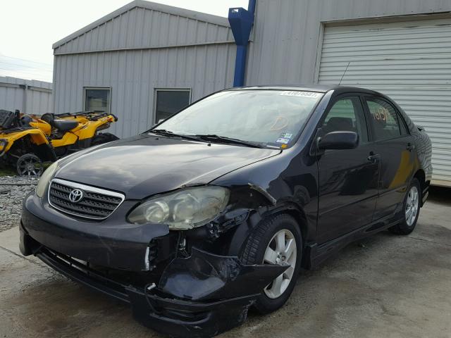 1NXBR32E95Z523201 - 2005 TOYOTA COROLLA BLACK photo 2