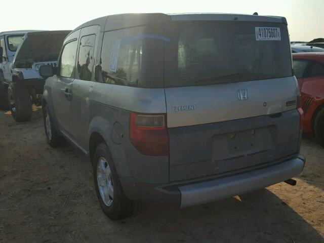 5J6YH18503L021218 - 2003 HONDA ELEMENT EX BEIGE photo 3