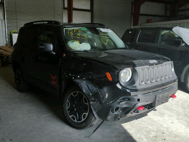 ZACCJBCT7FPB77174 - 2015 JEEP RENEGADE T BLACK photo 1