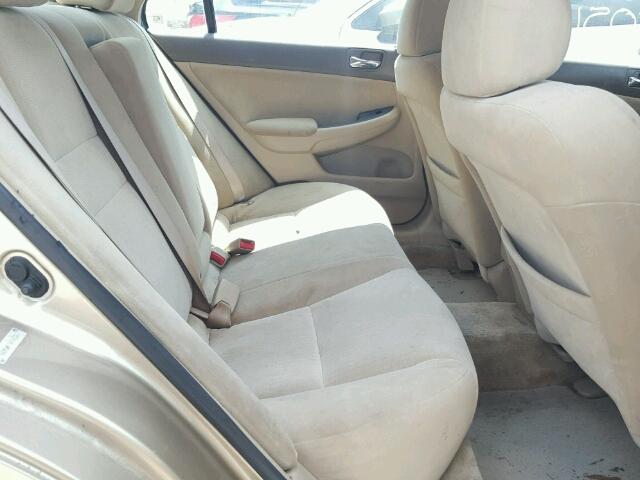 1HGCM56475A146343 - 2005 HONDA ACCORD LX GOLD photo 6