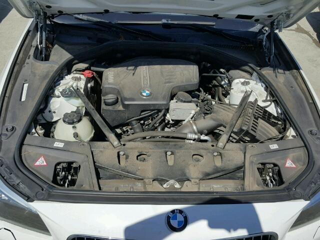 WBA5A7C54ED219849 - 2014 BMW 528 XI WHITE photo 7