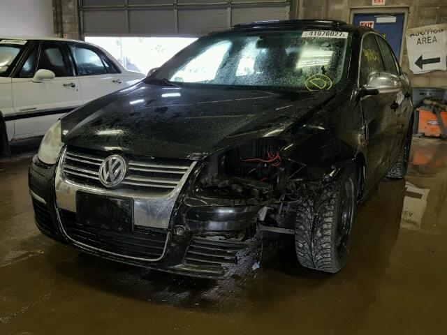 3VWEF71K17M161653 - 2007 VOLKSWAGEN JETTA BLACK photo 2