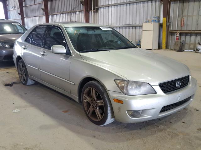 JTHBD192240094149 - 2004 LEXUS IS 300 SILVER photo 1