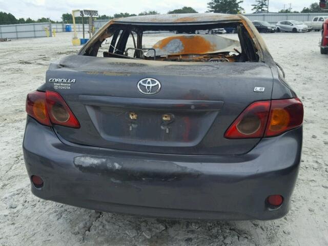 1NXBU4EE7AZ356234 - 2010 TOYOTA COROLLA BA BURN photo 10