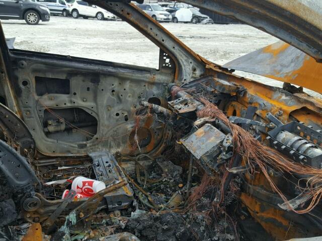 1NXBU4EE7AZ356234 - 2010 TOYOTA COROLLA BA BURN photo 5