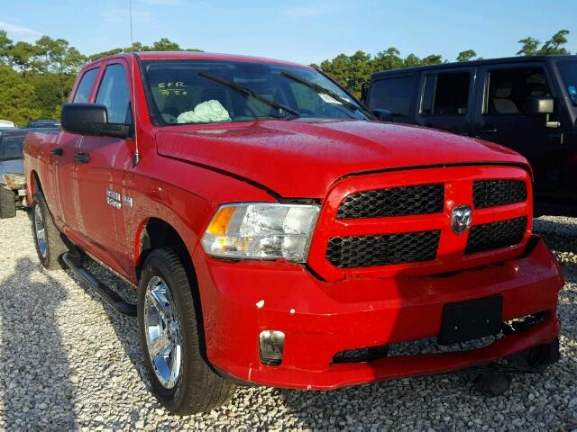 1C6RR6FT2GS312716 - 2016 RAM 1500 RED photo 1