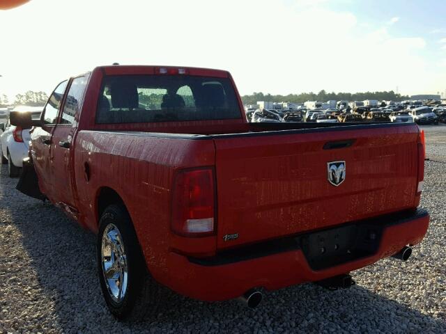 1C6RR6FT2GS312716 - 2016 RAM 1500 RED photo 3