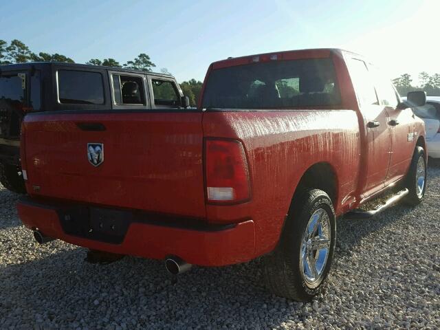 1C6RR6FT2GS312716 - 2016 RAM 1500 RED photo 4